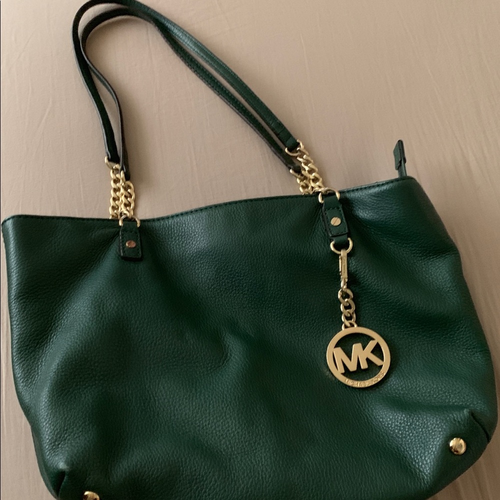 Micheal Kors soft  leather tote.